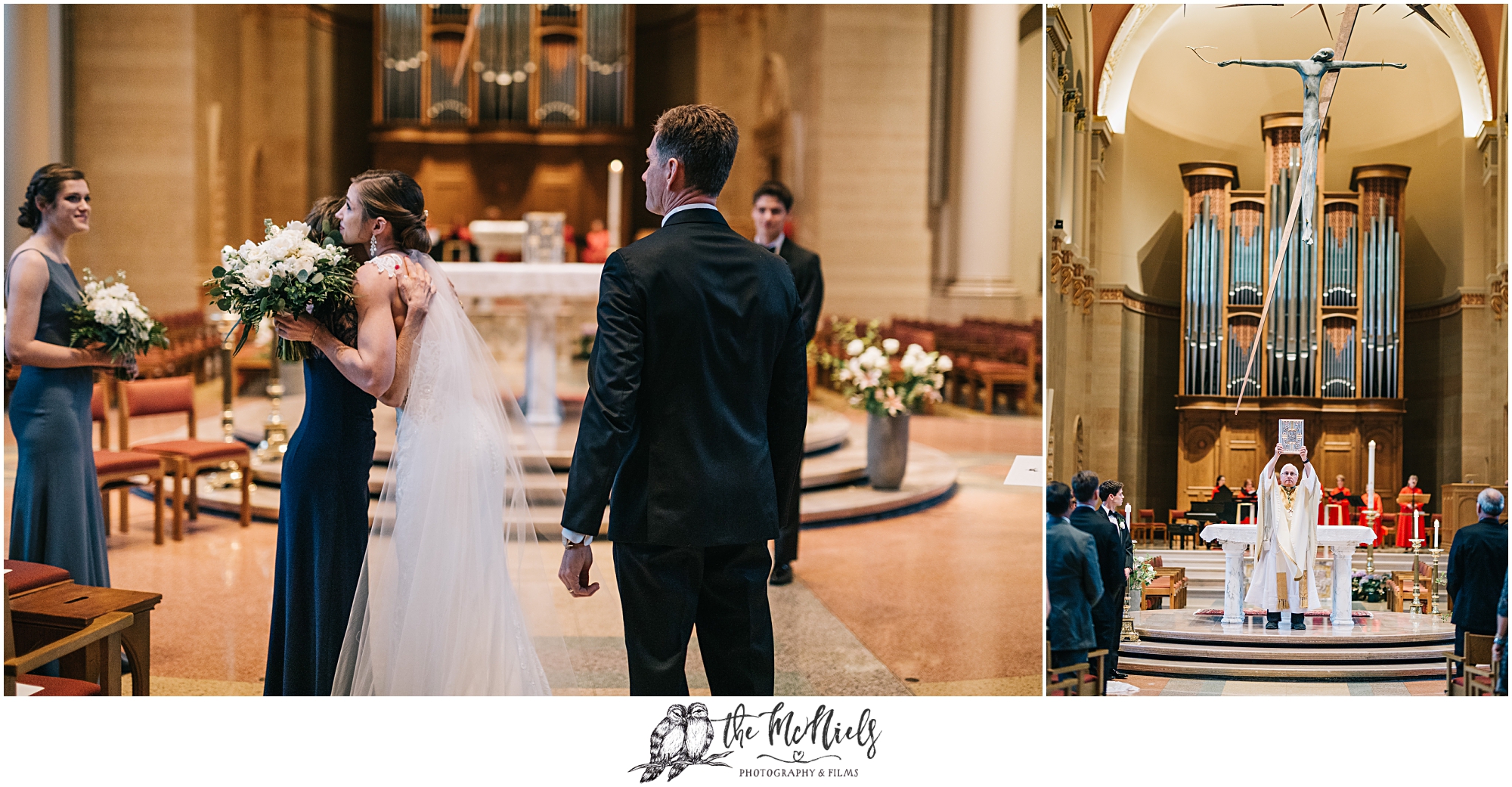 Milwaukee Catholic wedding