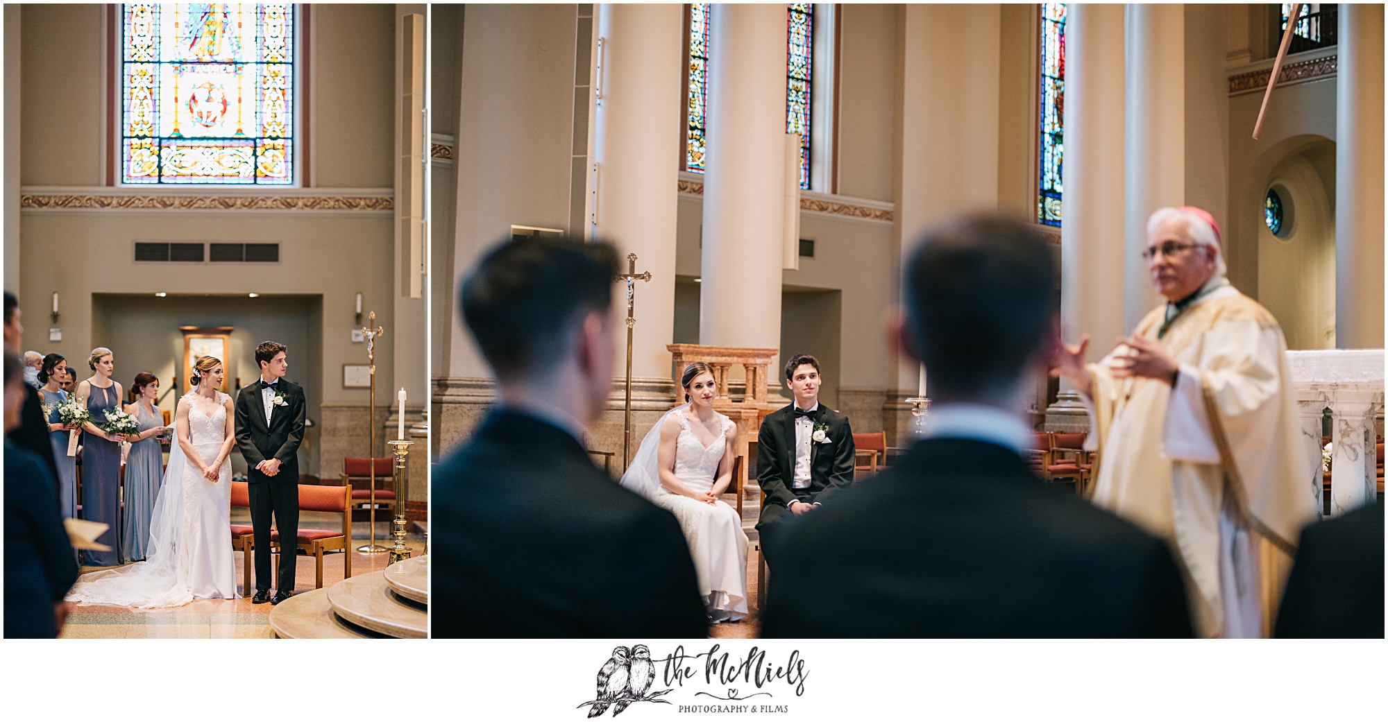 Milwaukee Catholic wedding