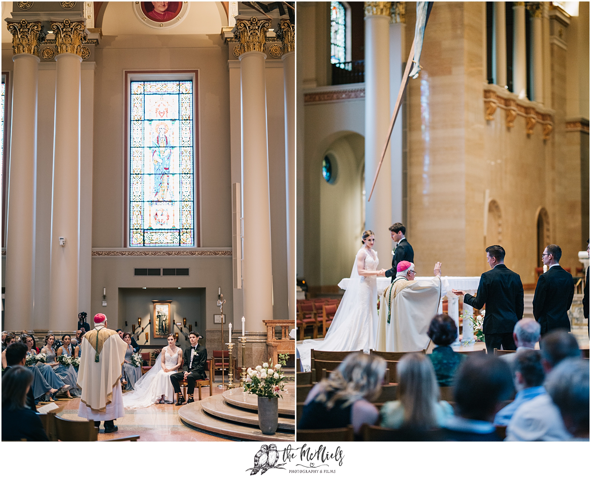 Milwaukee Catholic wedding