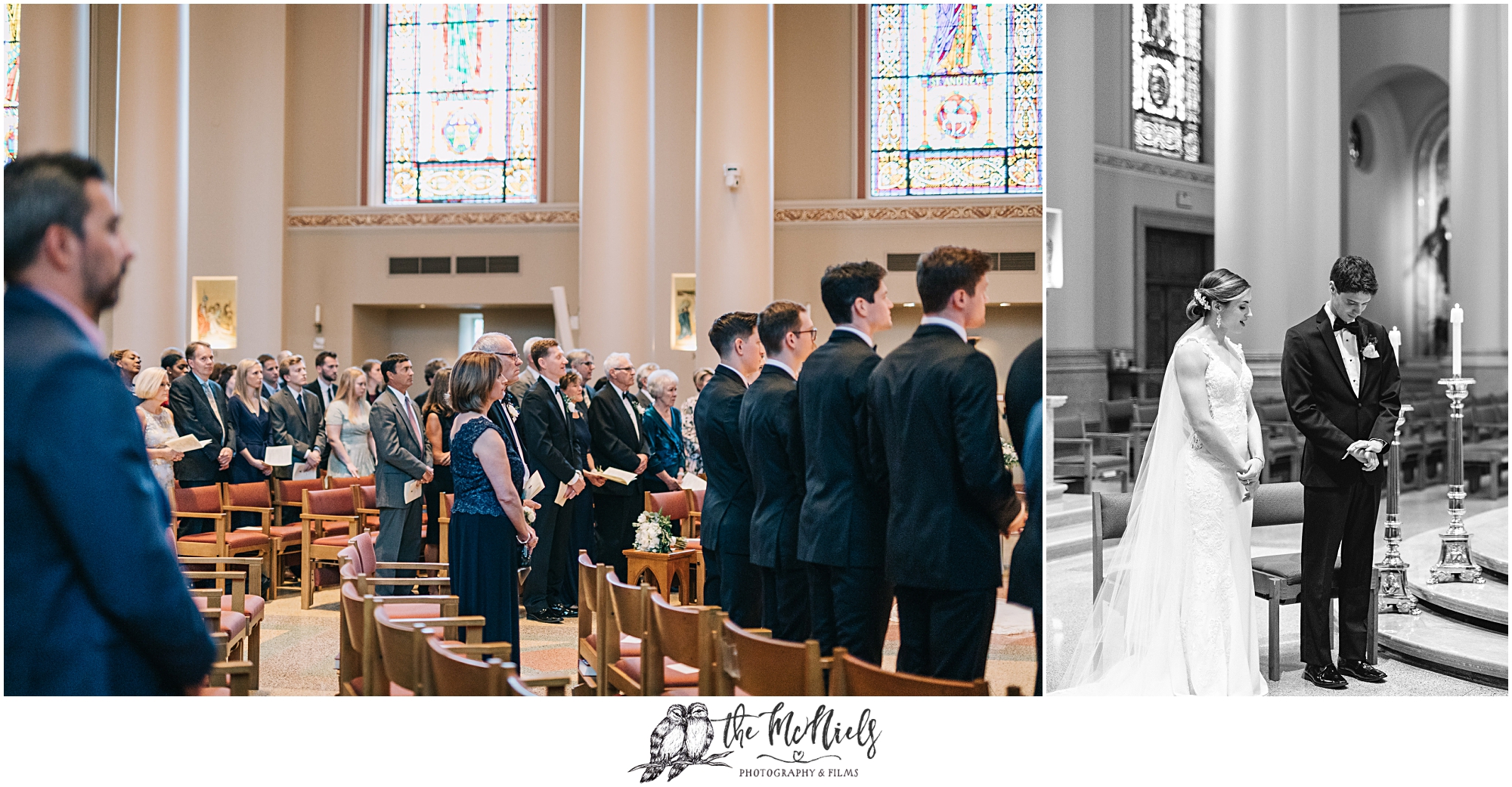 Milwaukee Catholic wedding