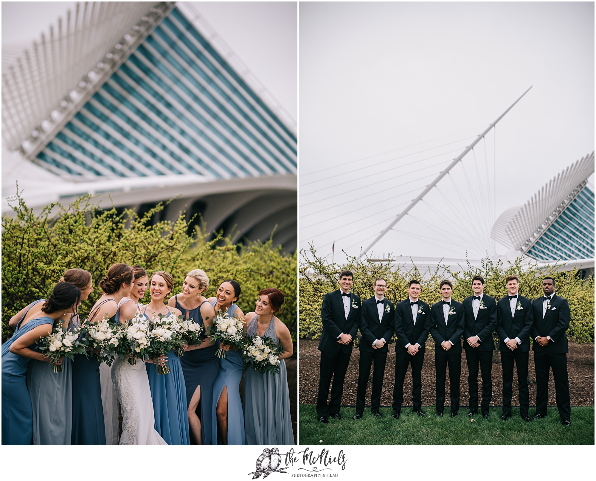 Milwaukee Wedding Photographer Art Museum