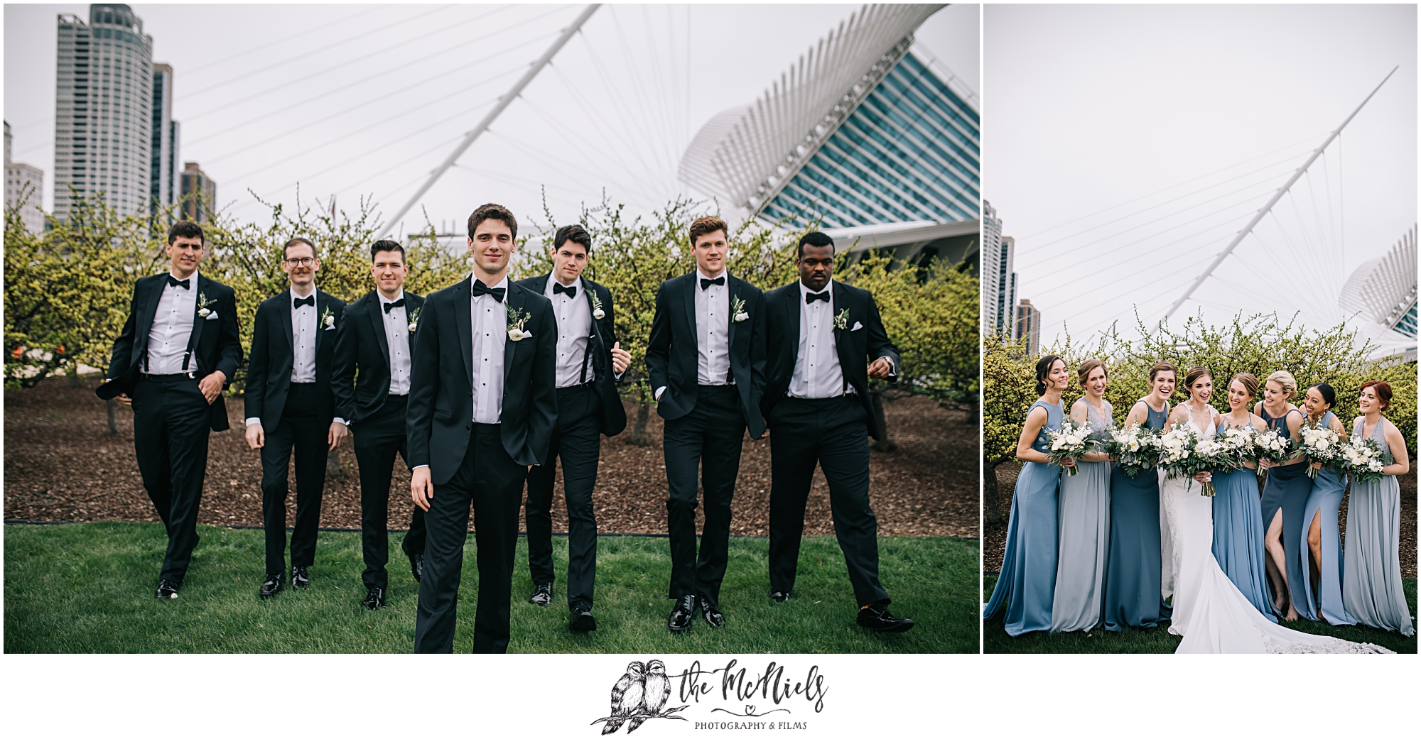 Milwaukee Wedding Photographer Art Museum